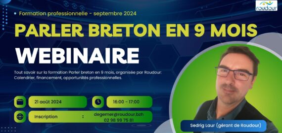 Découvrez la formation de 9 mois au breton : rendez-vous le 21 août pour notre prochain webinaire