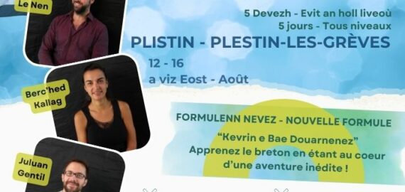 Staj 5 devezh e Plistin – Stage de 5 jours à Plestin-les-Grèves