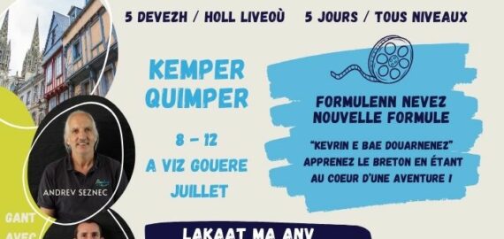 Staj 5 devezh e Kemper – Stage 5 jours à Quimper